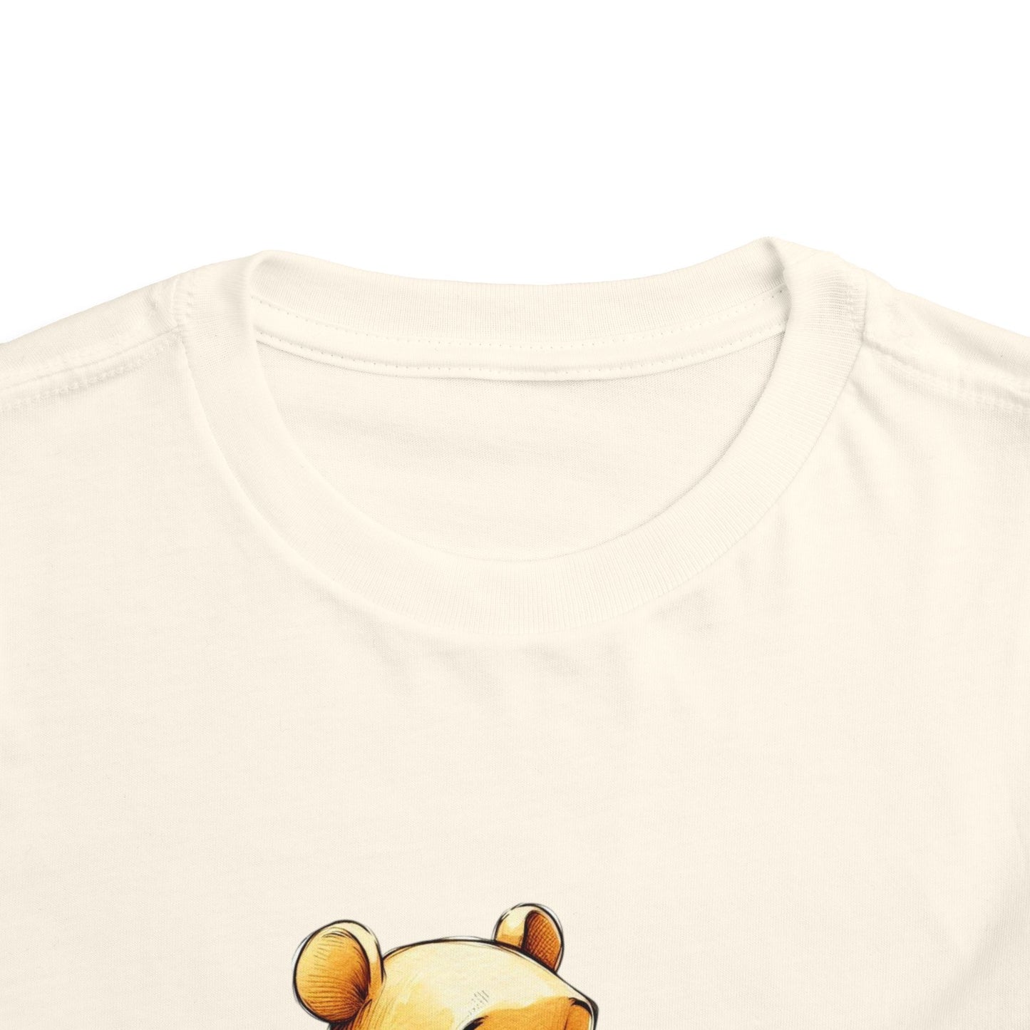 Winnie the Pooh Toddler Tee, Cute Bear Shirt for Kids, Birthday Gift, Playtime Outfit, Nursery Apparel, Animal Lover Top, Short Sleeve