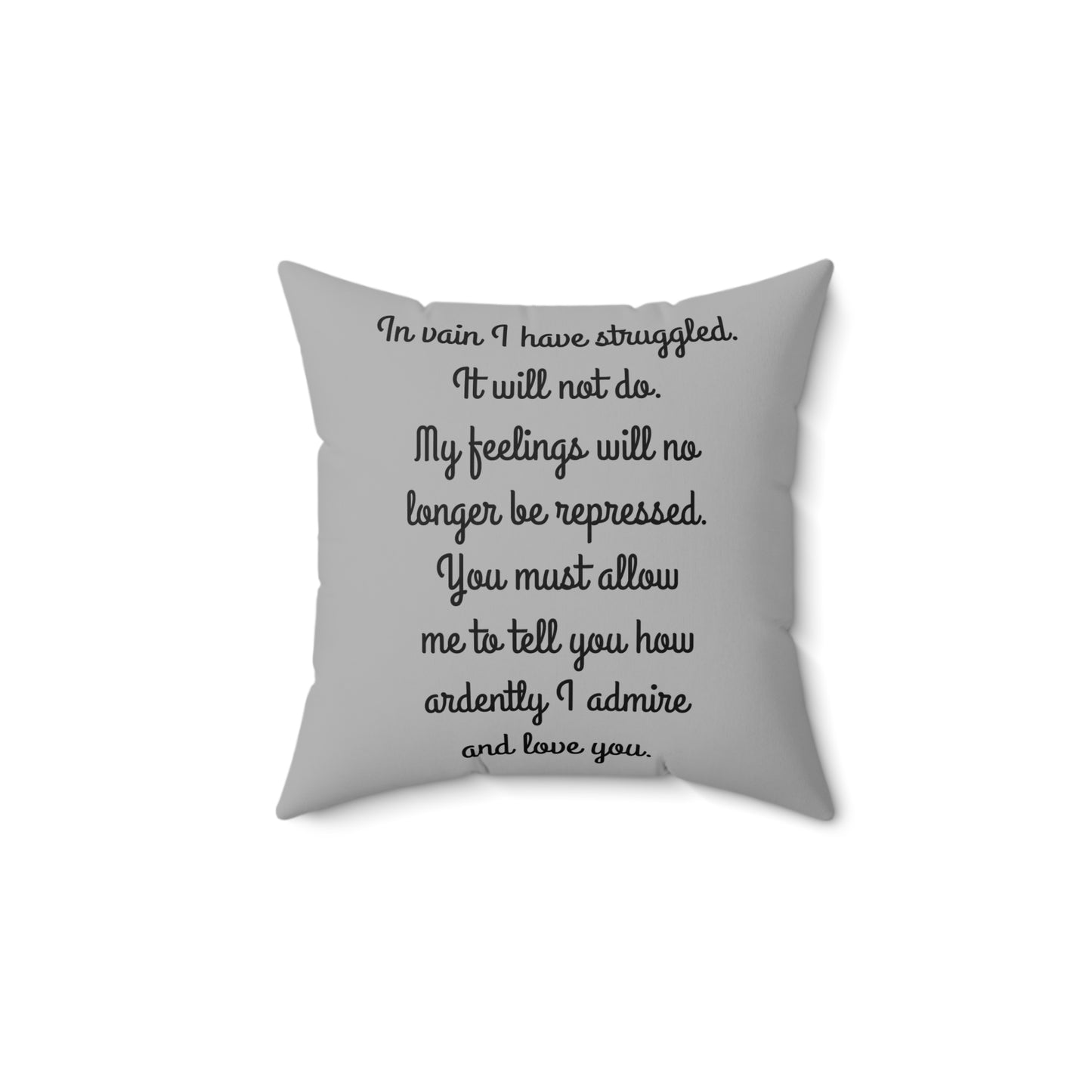 Pride and Prejudice, Fall, Autumn Season, Jane Austen, Regency, Square Pillow, Bedding, Decor, Austine