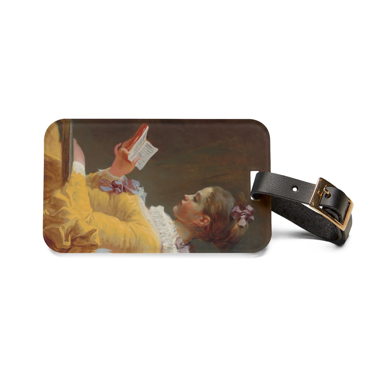 Fragonard, The Reader, Luggage Tag, Travel, Gift